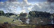 John Constable, Wivenhoe Park, Essex, Wohnsitz des Major-Generals Rebow